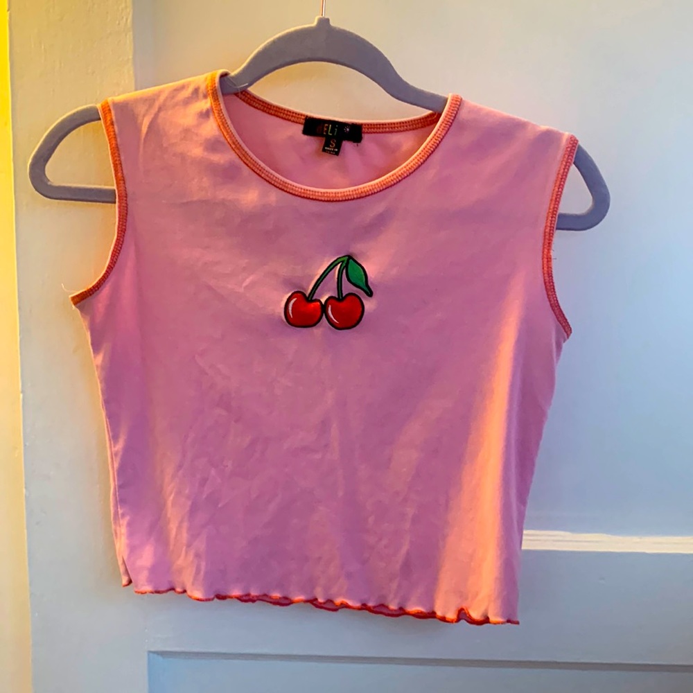 Delia’s Pink Cherry Tank